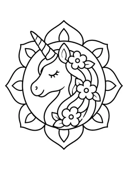 Mandalas coloring page