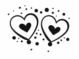 Free printable Valentine Heart Coloring Adventure coloring page