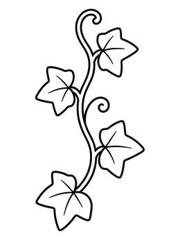 Vines coloring page