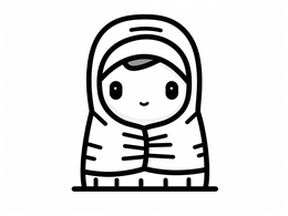 Printable Blanket Coloring Sheet - Coloring Page