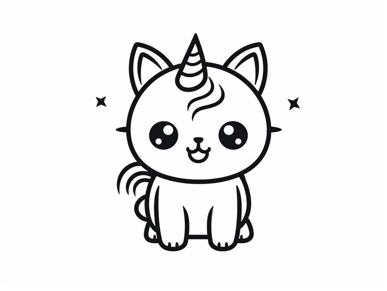 Unicorn Cat Coloring Pages: Top 9 Free Printable Designs