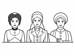 Free printable Women's Suffrage Celebration Coloring coloring page