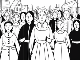 Free printable Women's Suffrage Leaders Coloring coloring page