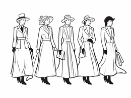 Free printable Women's Voting Rights Coloring Page coloring page