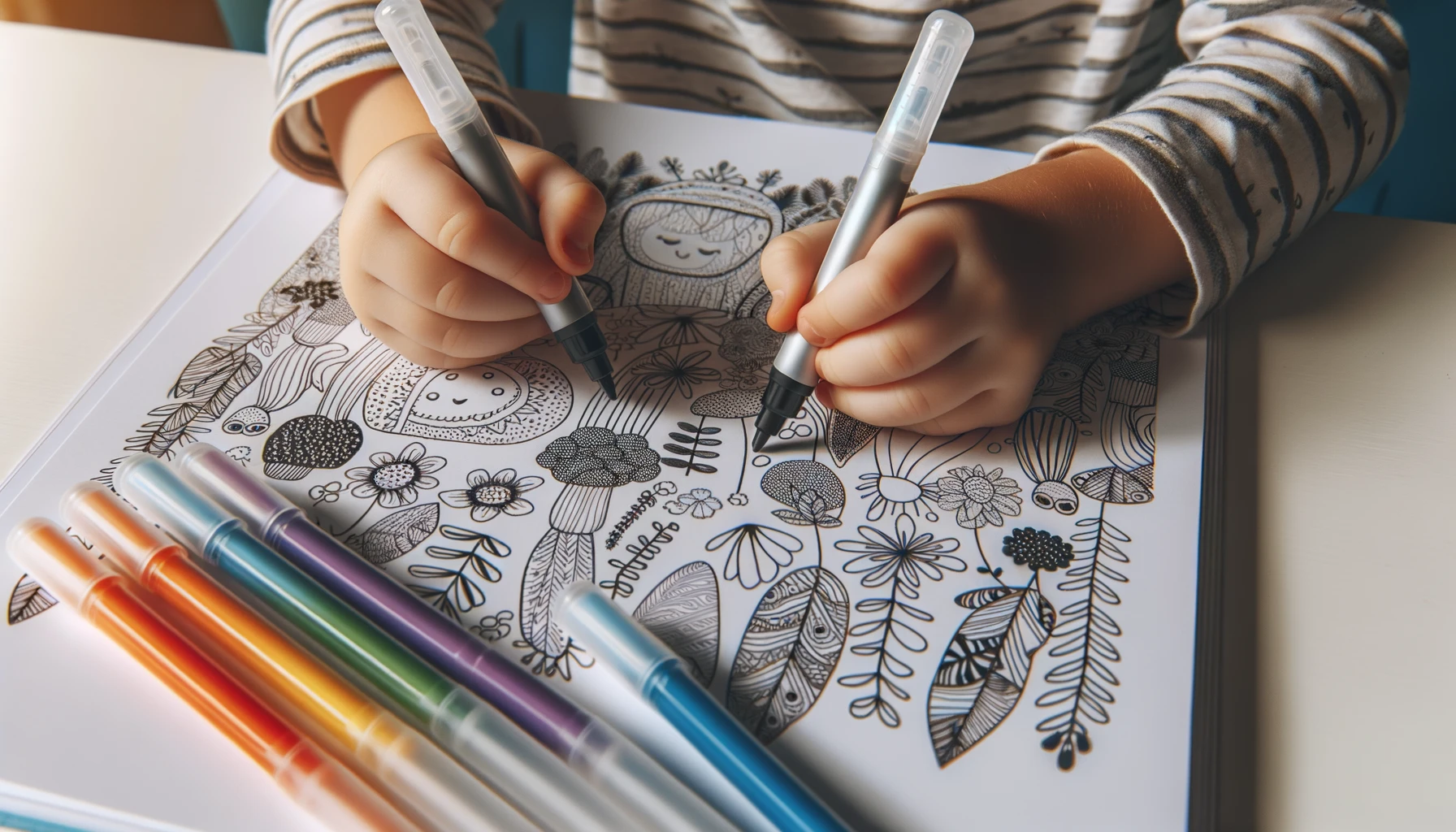 Kids Crafts: Safe and Mess-Free Pens for Young Artists