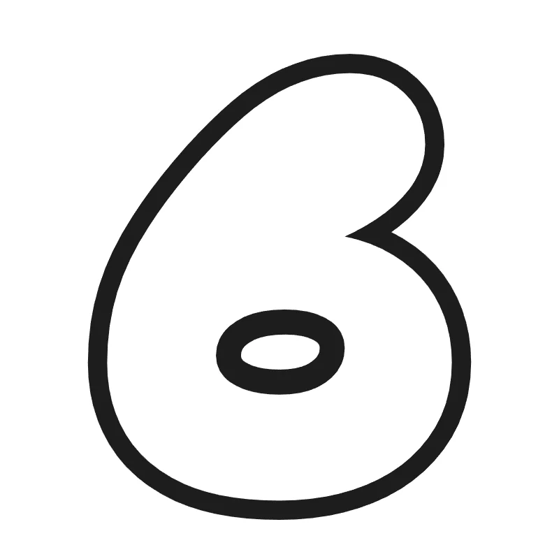Bubble number 6