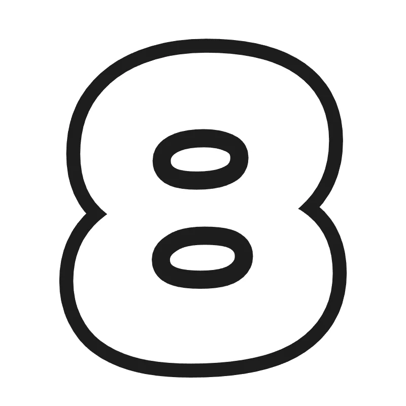 Bubble number 8