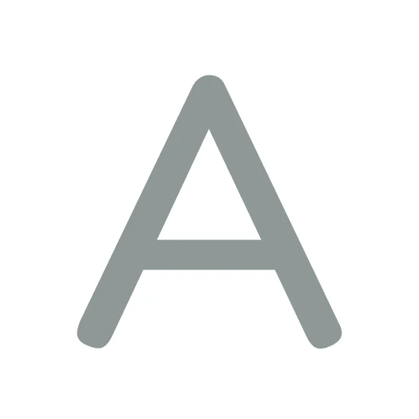 How to draw bubble letter A: step 1 of 4