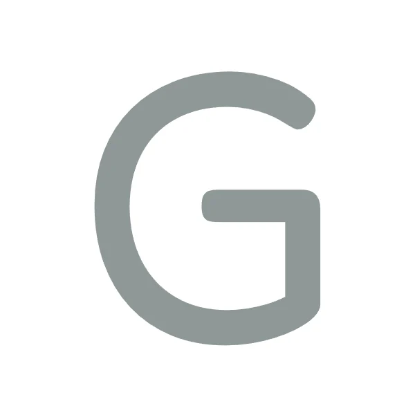 How to draw bubble letter G: step 1 of 4