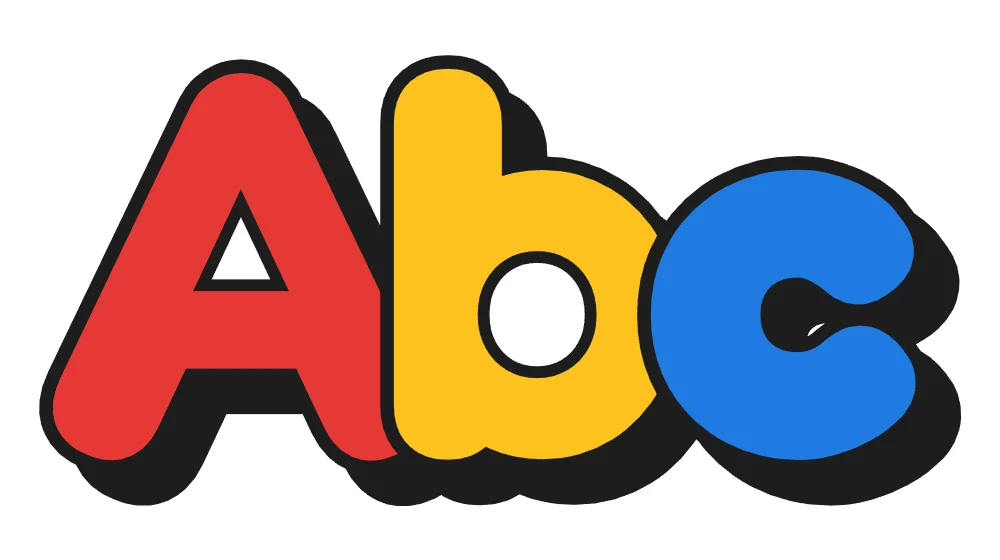 How to draw bubble letters: step 5 of 5