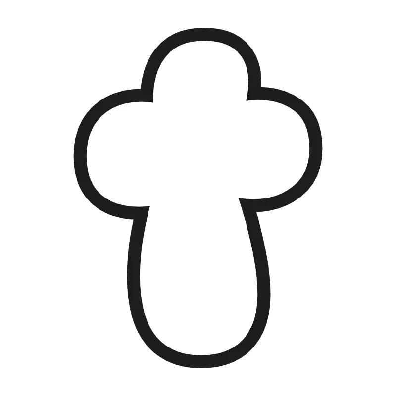 Lowercase bubble letter t – Classic style