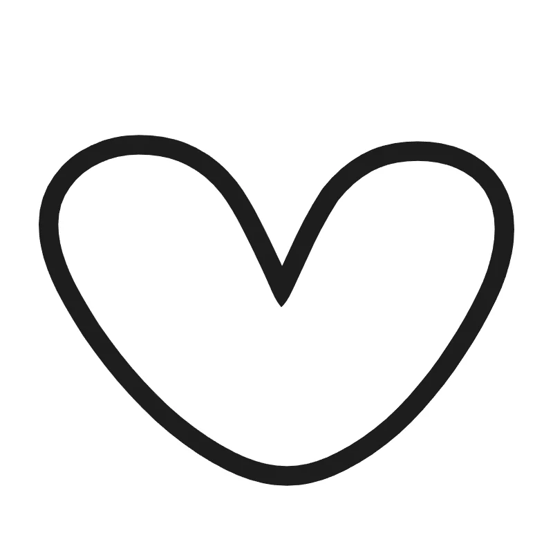 Lowercase bubble letter v – Hand-drawn style