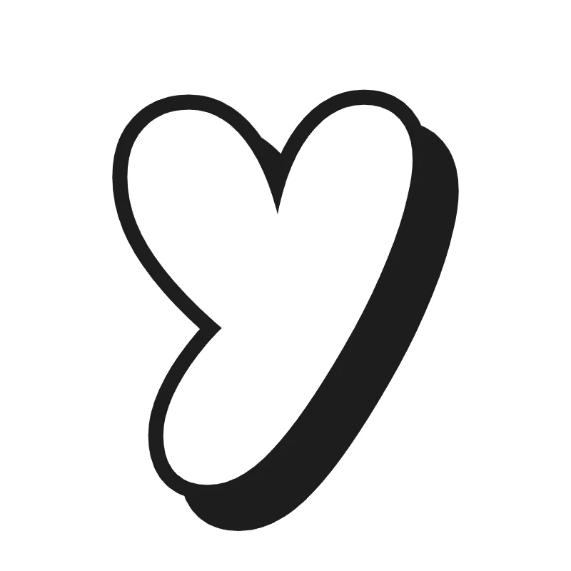 Lowercase bubble letter y – Shadow style