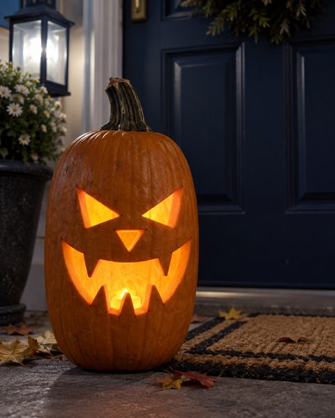 Scary pumpkin carving stencils