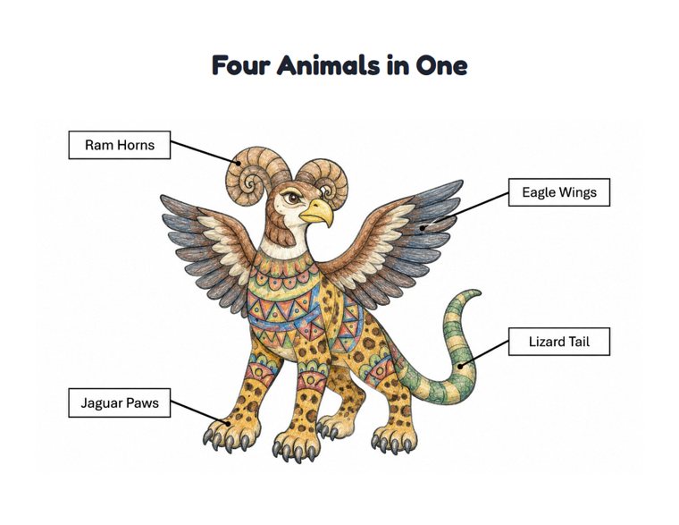 Four Animals in One worksheet (Medium, Grades 1–2)