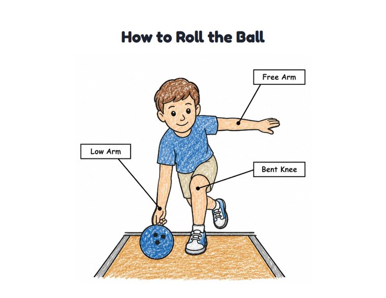 How to Roll the Ball worksheet (Easy, Pre-K–K)