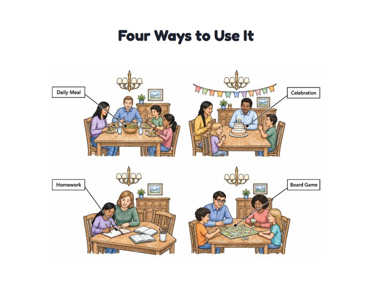 Four Ways to Use It worksheet (Hard, Grades 3–4)