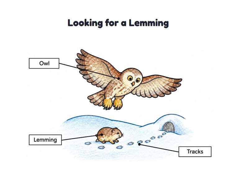 Looking for a Lemming worksheet (Easy, Pre-K–K)